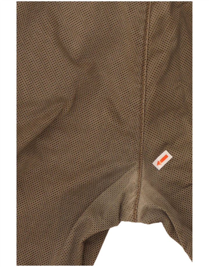 TOMMY HILFIGER Pantalón chino recto para hombre W34 L29 Algodón con manchas marrones