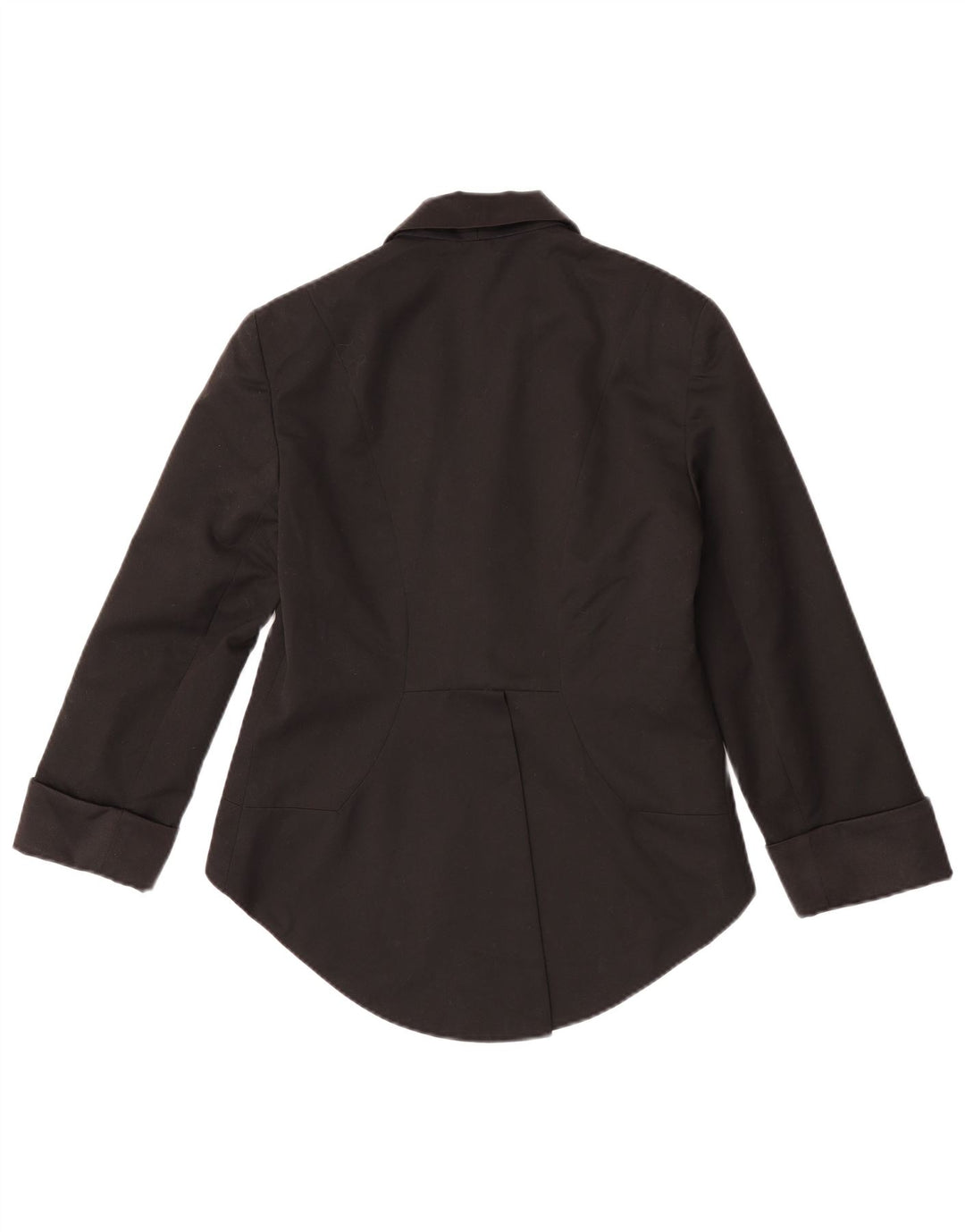 Topshop Chaqueta tipo blazer de manga 3/4 para mujer, talla M, color negro