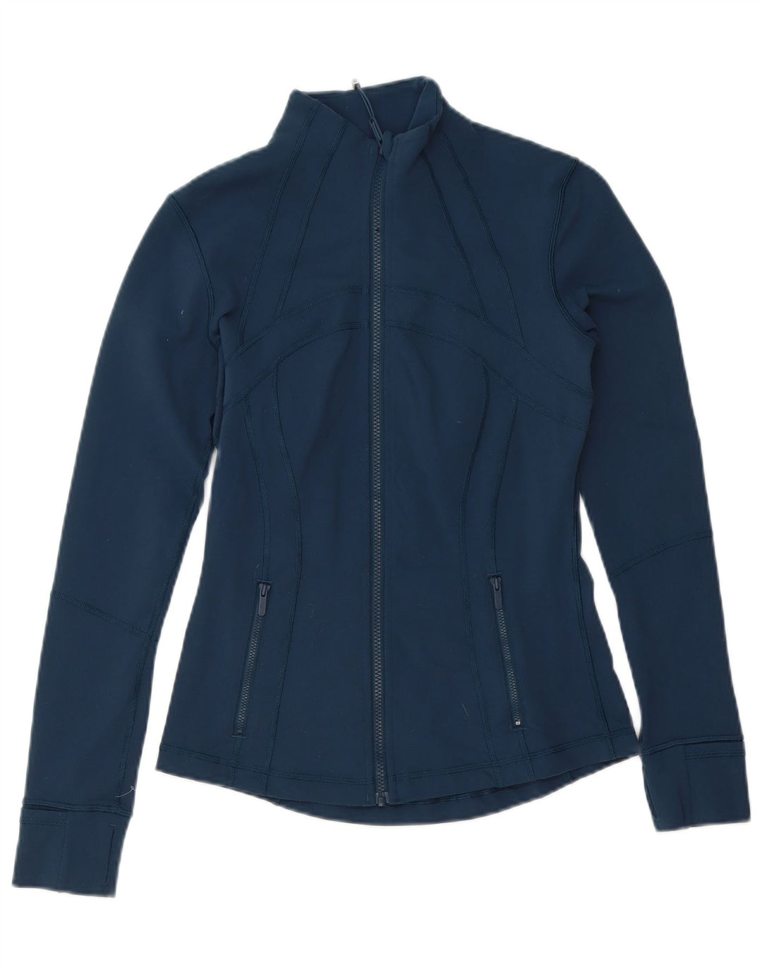 Lululemon - Chaqueta de chándal para mujer, talla 6, mediana, color azul marino, nailon