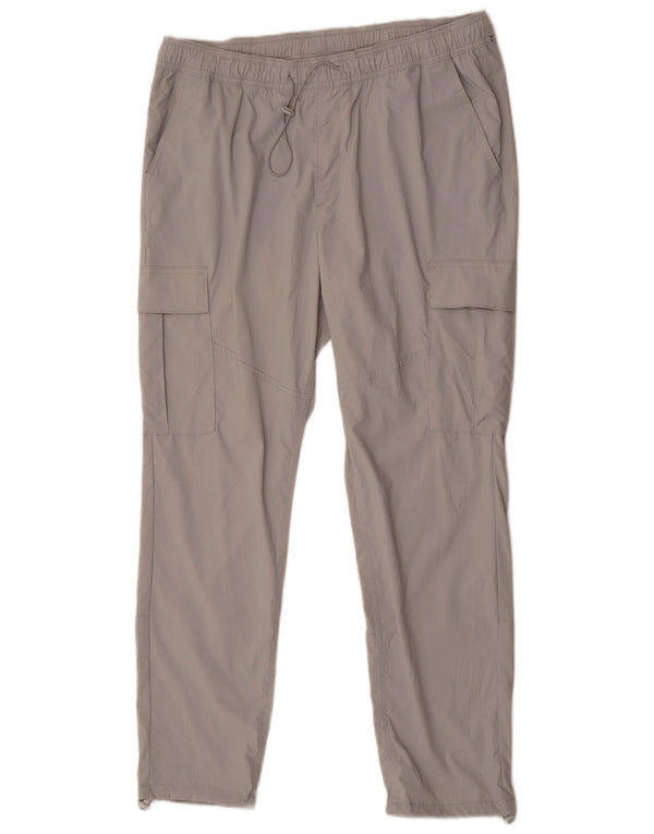 Jack & Jones Hombre Cargo Chándal Pantalón XL Nylon Gris