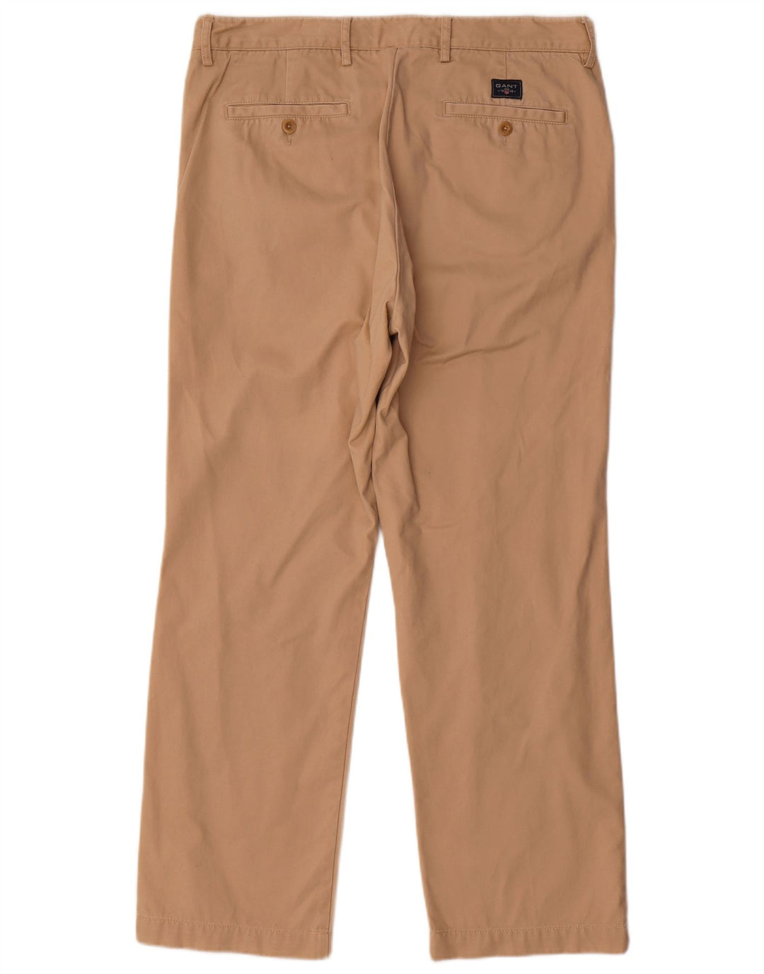 GANT Pantalón chino recto New Haven de corte regular para hombre W35 L30 Beige