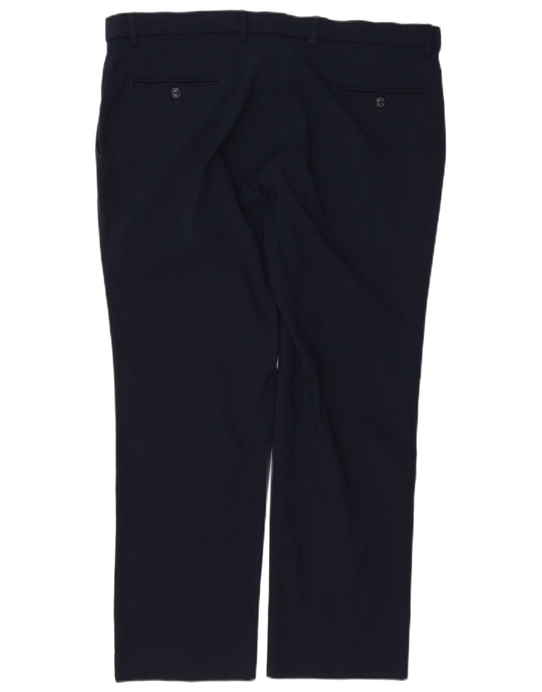 TOMMY HILFIGER Pantalón chino recto para hombre W38 L29 Rayón azul marino