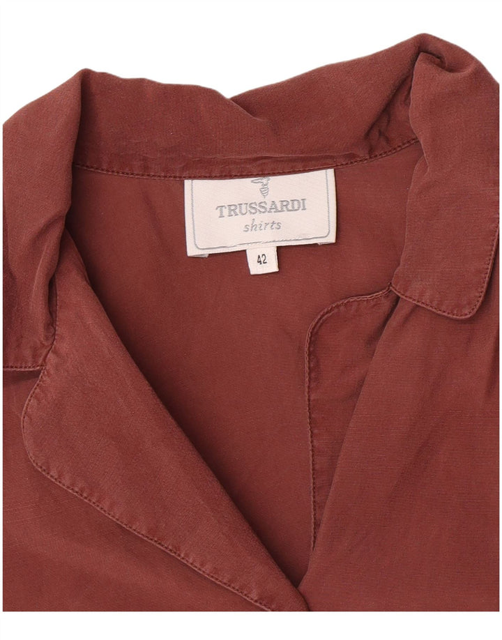 Camisa Mujer Trussardi IT 42 Marrón Medio