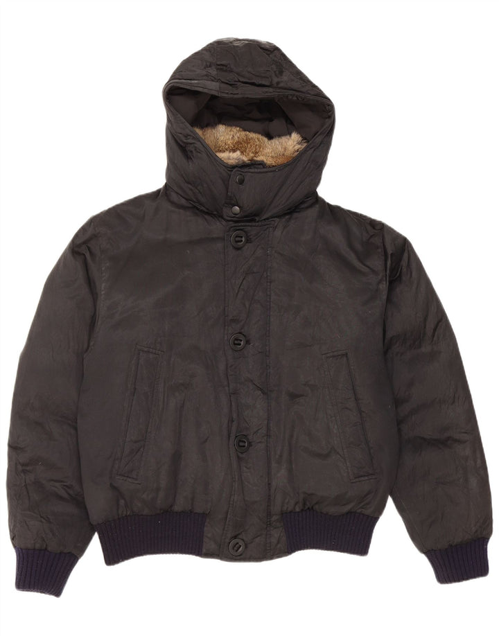 Chaqueta acolchada con capucha para mujer Pal Zileri IT 50 XL Poliéster negro