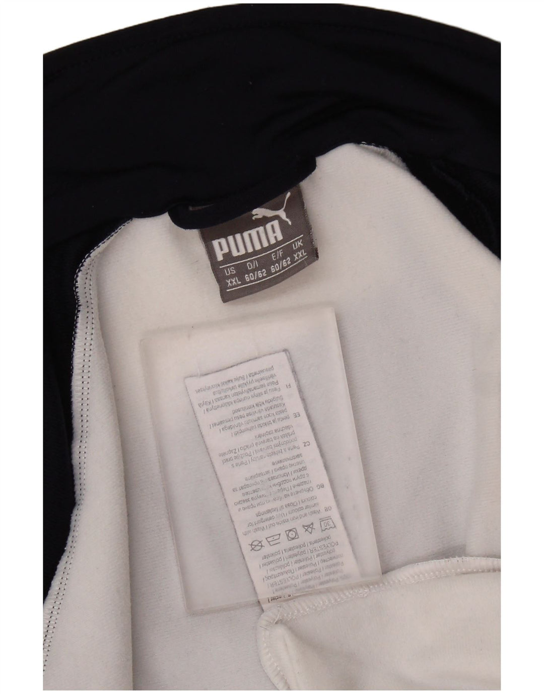 PUMA Chaqueta de chándal para hombre 2XL Azul marino Colorblock Poliéster