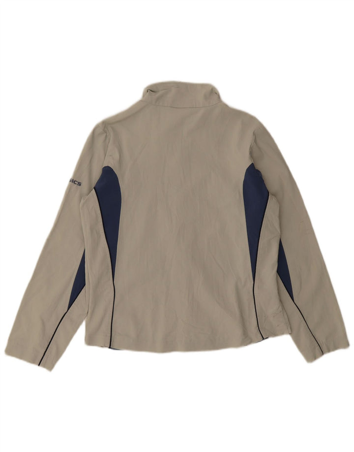 Asics - Chaqueta de chándal para mujer, talla 40, color gris medio