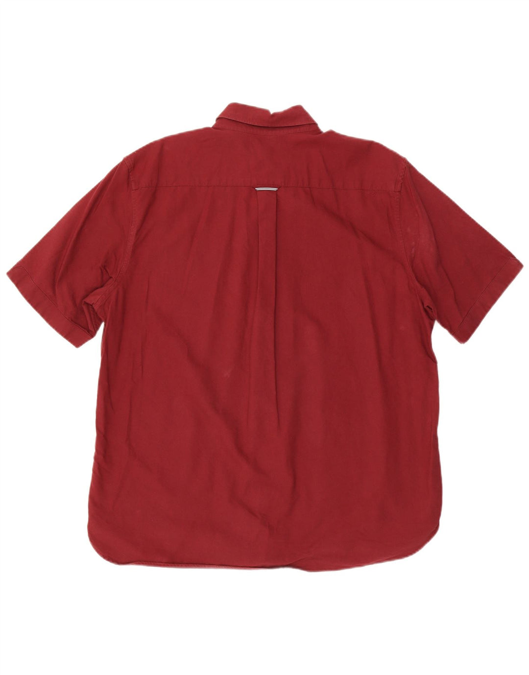 Fred Perry Camisa Manga Corta Hombre XL Granate Algodón