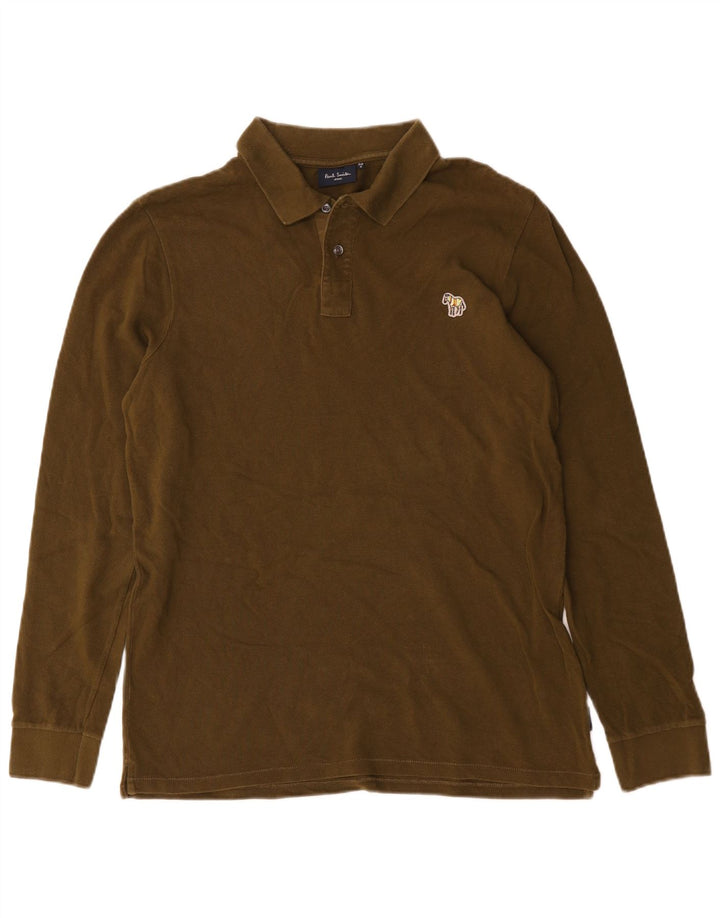 Paul Smith Polo De Manga Larga Para Hombre Algodón Caqui Medio