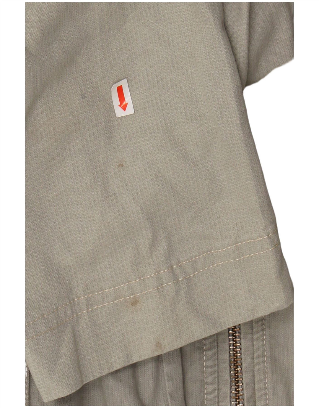 TIMBERLAND Mens Utility Jacket UK 40 Large Grey Cotton