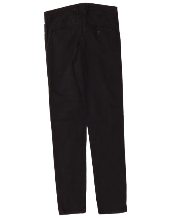 Zara Mens Slim Chino Pantalones EU 36 XS W29 L31 Azul Marino Algodón