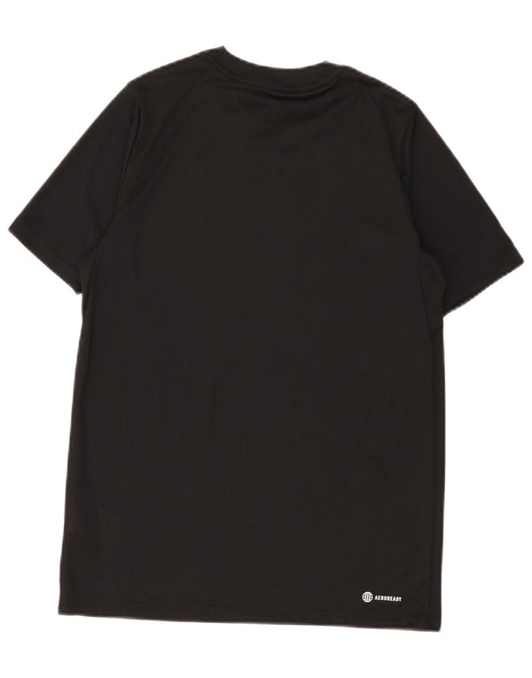 Adidas Camiseta Aeroready Graphic para niños 13-14 años Negro Poliéster