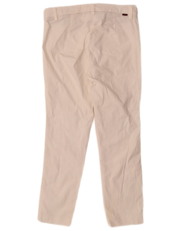 Pantalones cortos Kappa para mujer IT 38 XS W28 L24 Algodón blanco