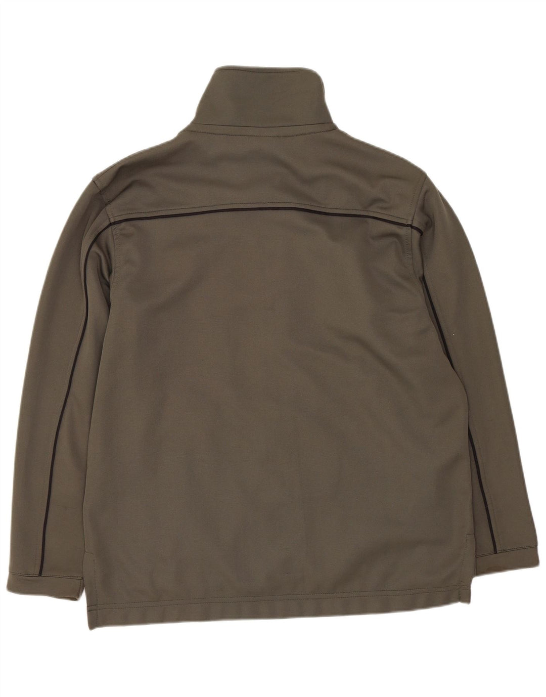 Asics Hombre Chándal Top Jacket Medium Caqui Poliéster