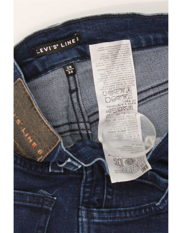 Vaqueros pitillo para hombre Levi's W28 L34 Algodón azul