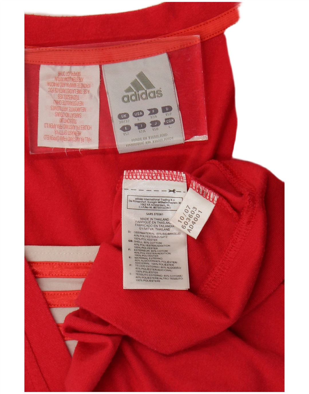 ADIDAS Camiseta Niña Graphic Top 11-12 Años Rosa Algodón