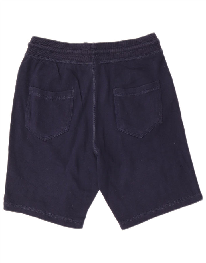 Benetton Pantalón Corto Sport Hombre Azul Marino Medio Algodón