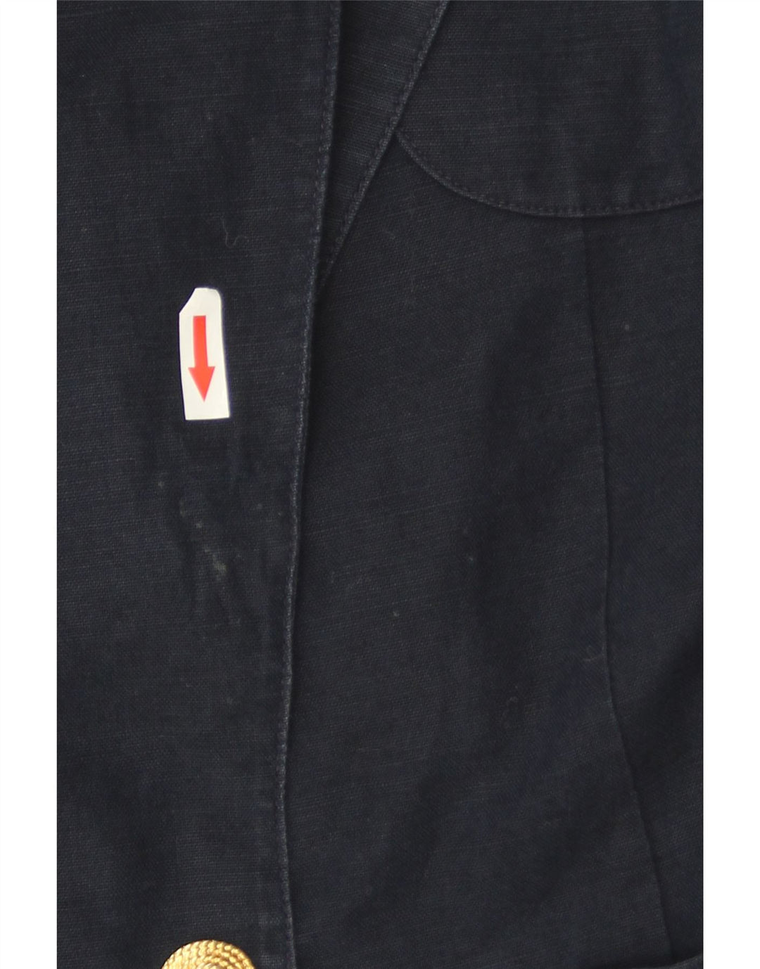 Luisa Spagnoli Chaqueta tipo blazer de 1 botón para mujer UK 10 Small Azul marino