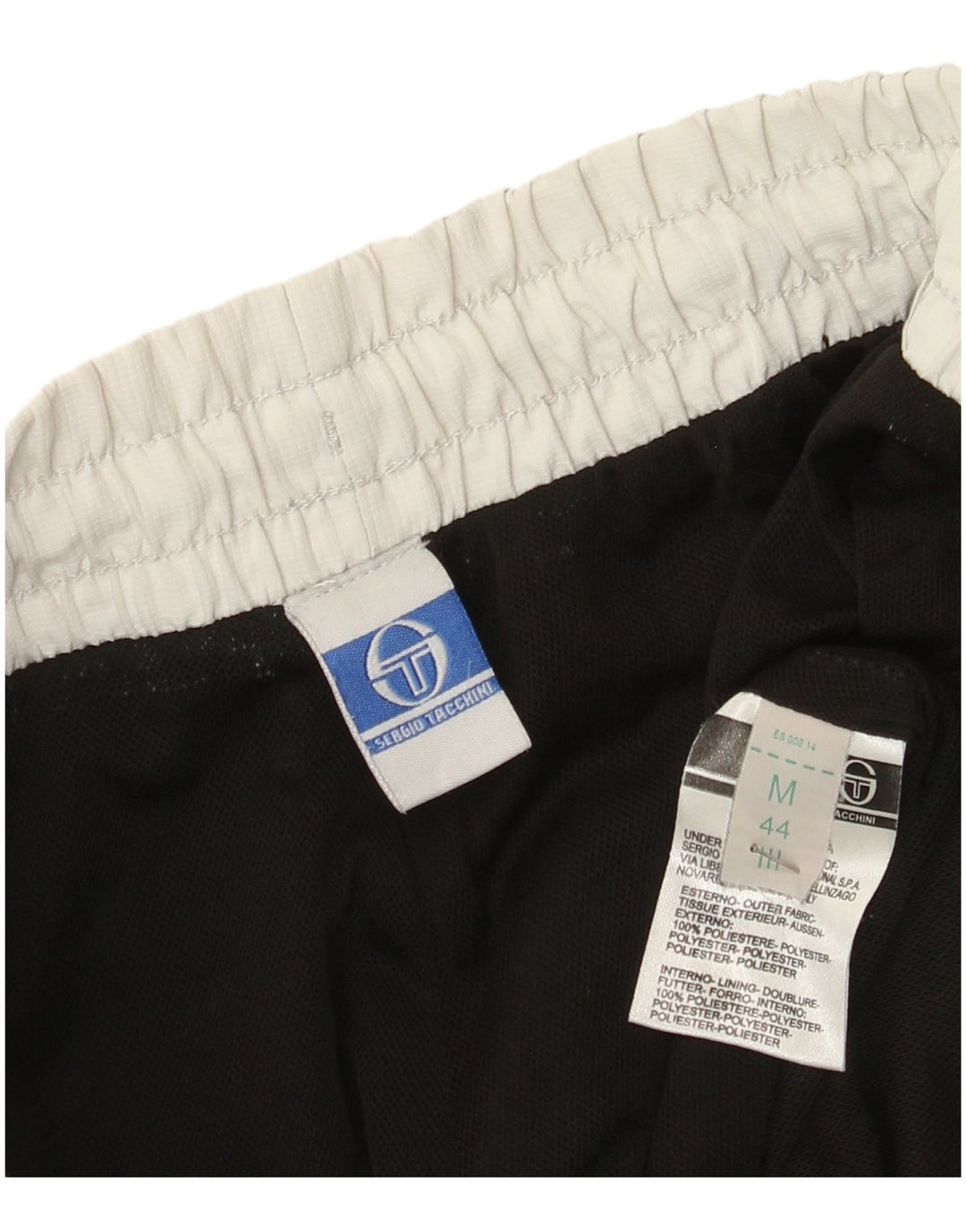 Sergio Tacchini Pantalón De Chándal Mujer IT 44 Medium Negro Colorblock