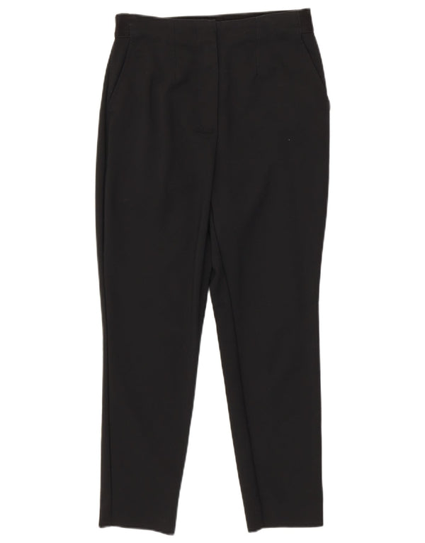 Marks & Spencer Pantalones cortos ajustados para mujer UK 8 Small W28 L25 Negro