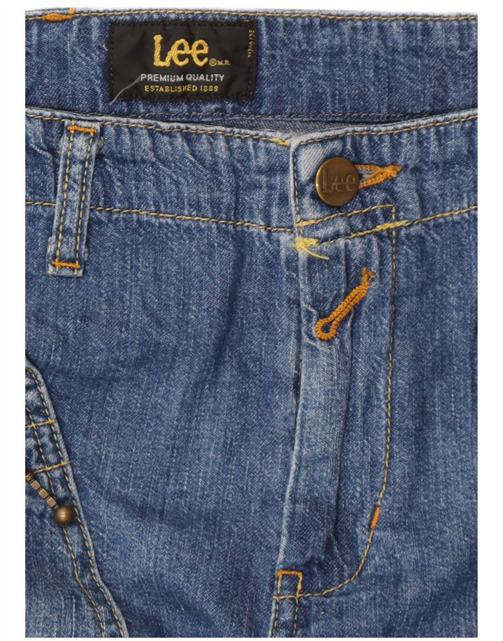 Vaqueros rectos para mujer LEE W32 L32 Azul