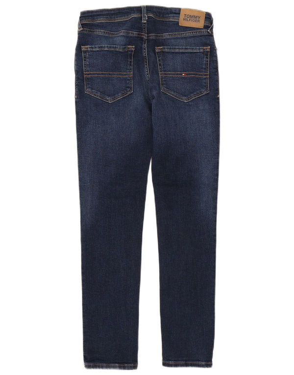 Tommy Hilfiger Vaqueros pitillo para niños 11-12 años W26 L27 Algodón azul marino