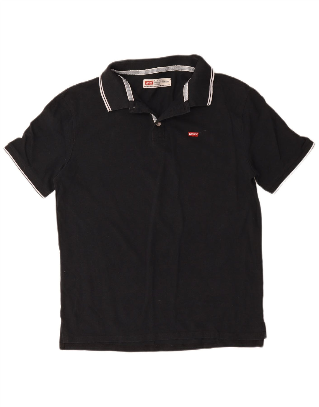 Levi's Polo Hombre XL Algodón Negro
