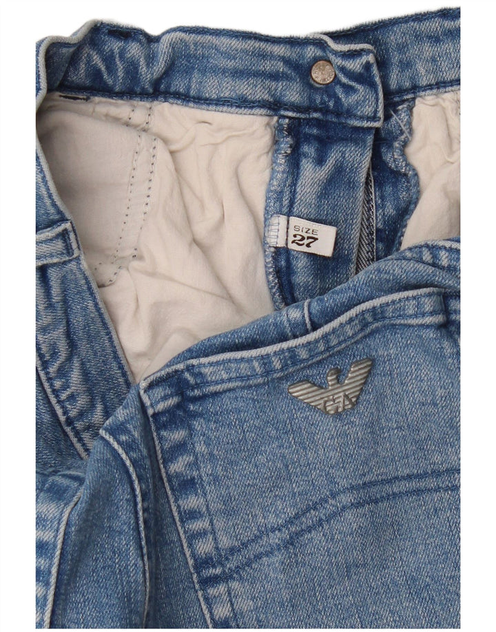 Vaqueros Armani Mujer Rectos W27 L27 Azul