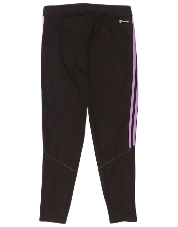 Adidas Pantalones de Chándal para Mujer UK 12/14 Mediano Negro Poliéster