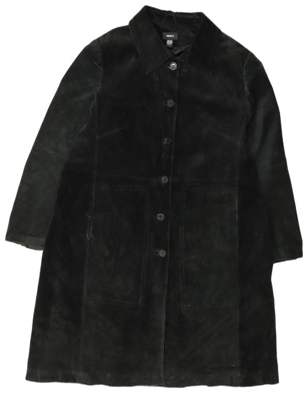 Abrigo de gamuza para mujer de H&M UK 26 4XL Negro