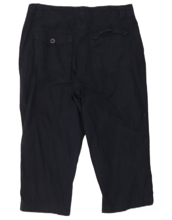 Pantalones capri para mujer de Mountain Warehouse UK 10 Small W30 L18 Azul marino