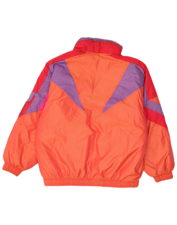 Chaqueta cortavientos extragrande para mujer Dubin IT 42 Medium Orange Colourblock