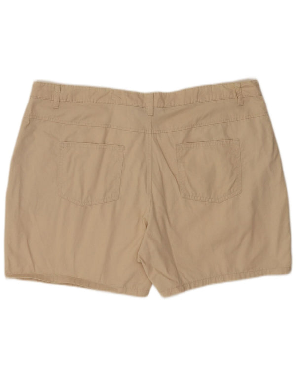 Pantalones cortos chinos regulares para mujer de Mountain Warehouse UK 18 XL W38 Algodón beige