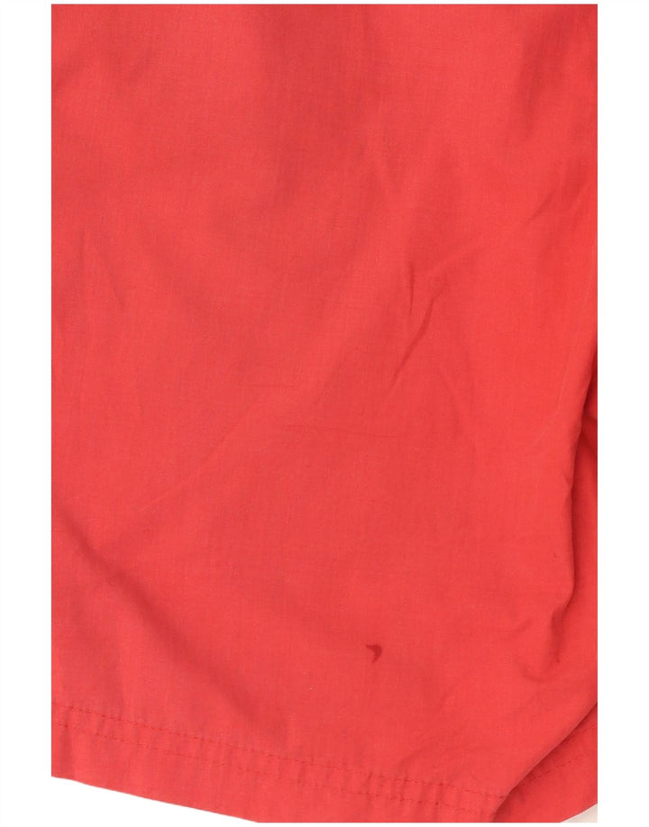 Pantalones cortos deportivos ADIDAS para hombre, poliéster rojo grande