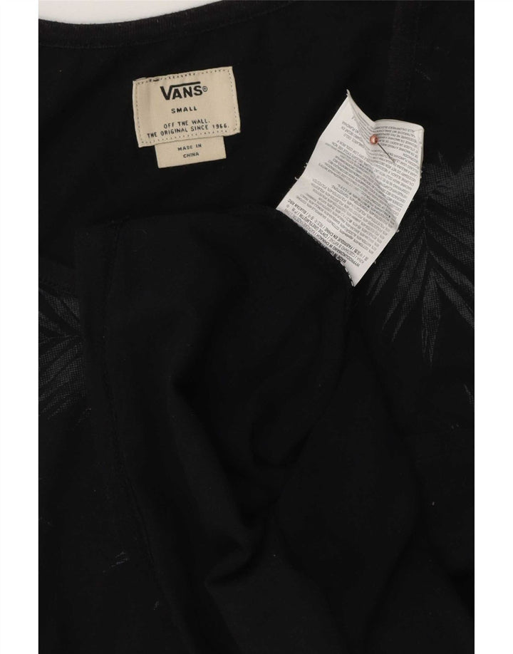 Vans Hombre Chaleco Top Pequeño Algodón Negro