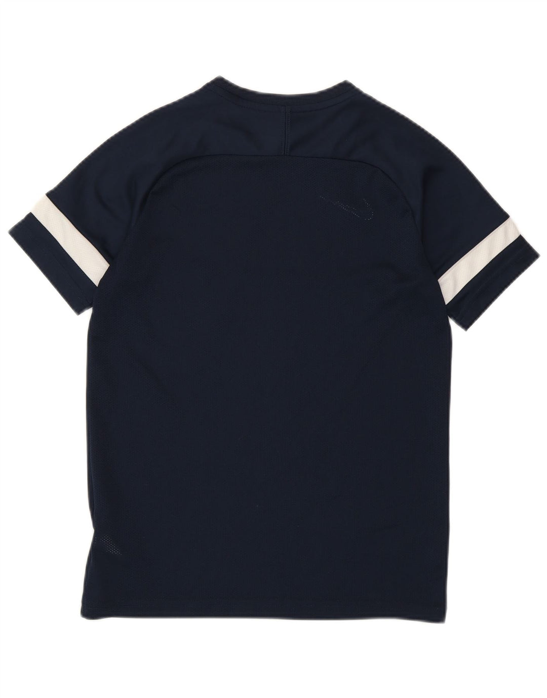 Nike Camiseta para niño 12-13 años Grande Azul Marino Rayas Poliéster