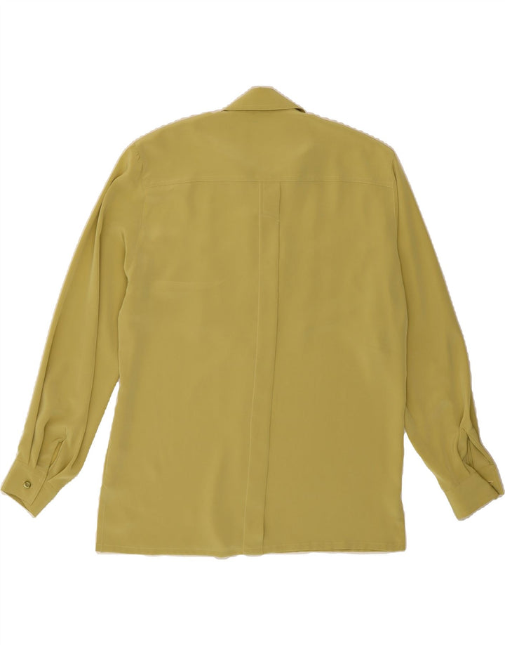 DEL MOD Womens Shirt Blouse EU 38 Medium Green Polyester Vintage Del Mod and Second-Hand Del Mod from Messina Hembry 