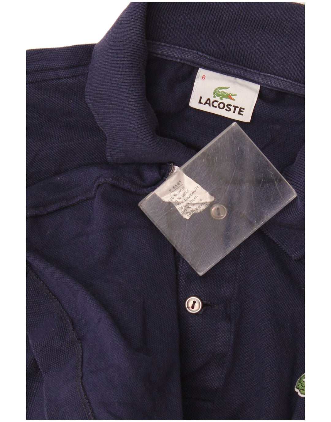 Polo Lacoste Hombre Talla 6 XL Azul Marino