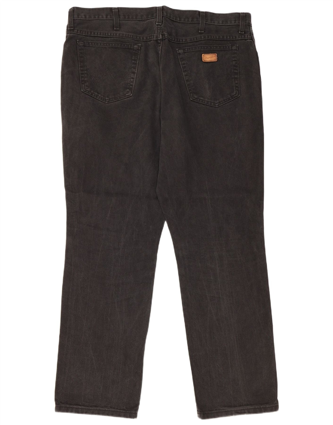 WRANGLER Vaqueros rectos Texas para hombre W42 L32 Algodón negro