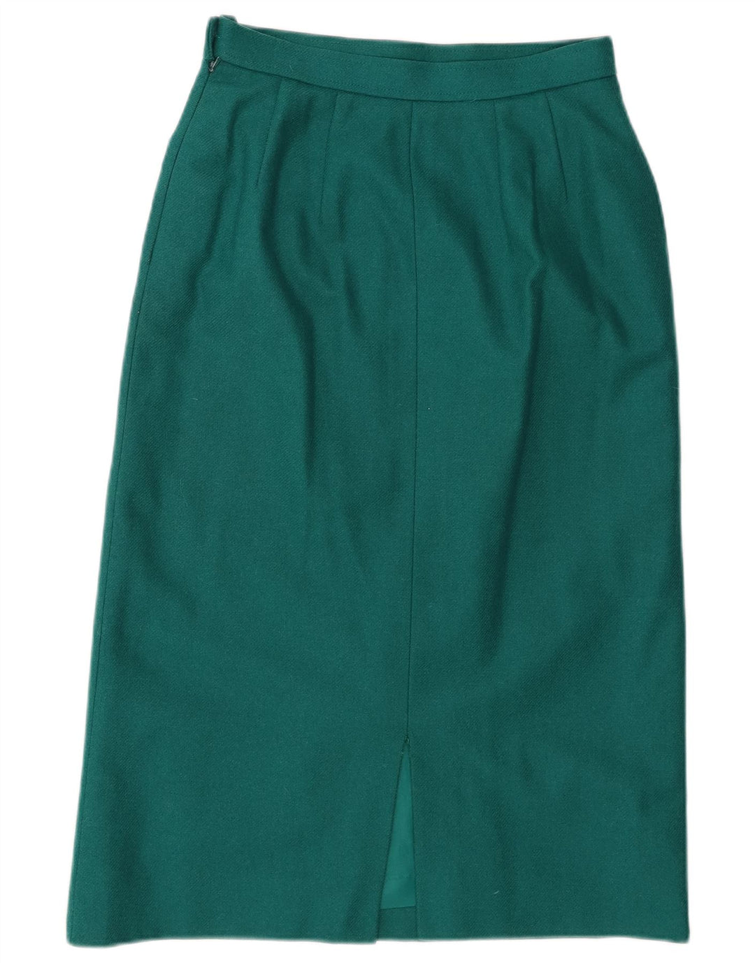 Windsmoor Falda midi para mujer UK 12 Medium W27 Lana verde