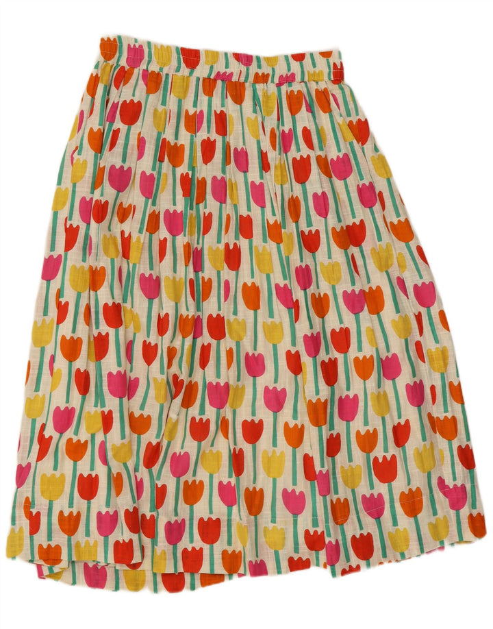 Compania Fantastica Falda Acampanada para Mujer Pequeña W29 Multicolor Floral