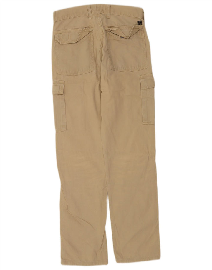 Take Two Pantalón cargo recto para hombre W28 L30 Beige