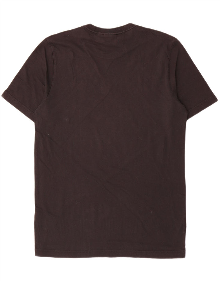 Adidas - Camiseta para hombre, talla pequeña, algodón negro