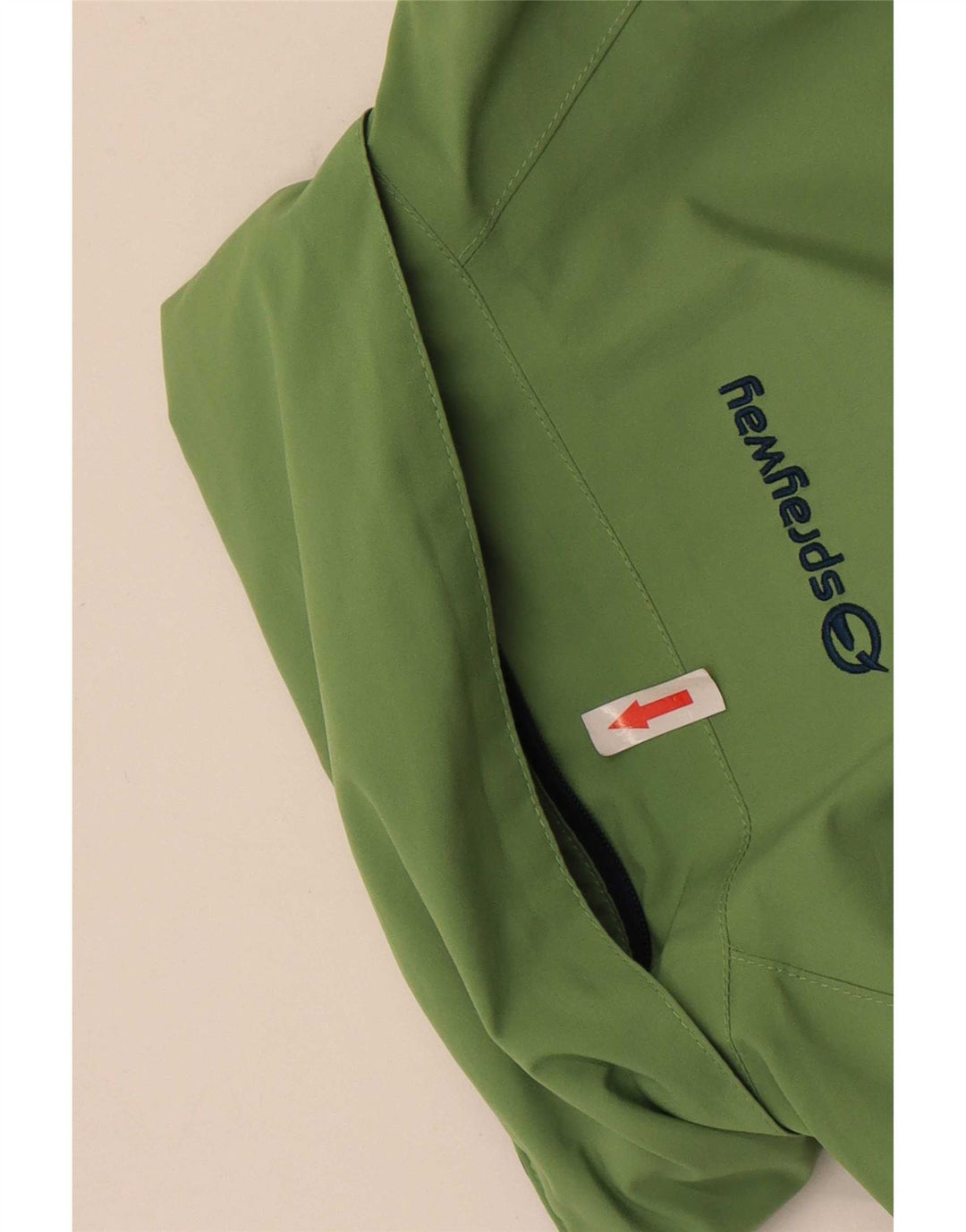 Sprayway Chaqueta impermeable para mujer UK 12 Poliéster verde medio