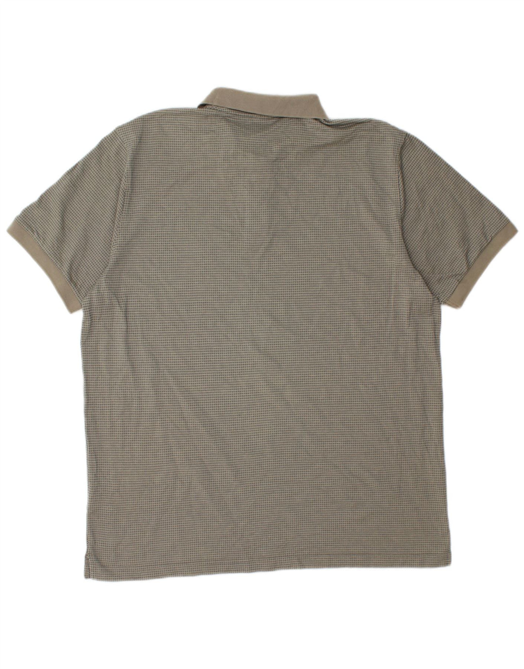 HUGO BOSS Polo para hombre 2XL Algodón geométrico beige