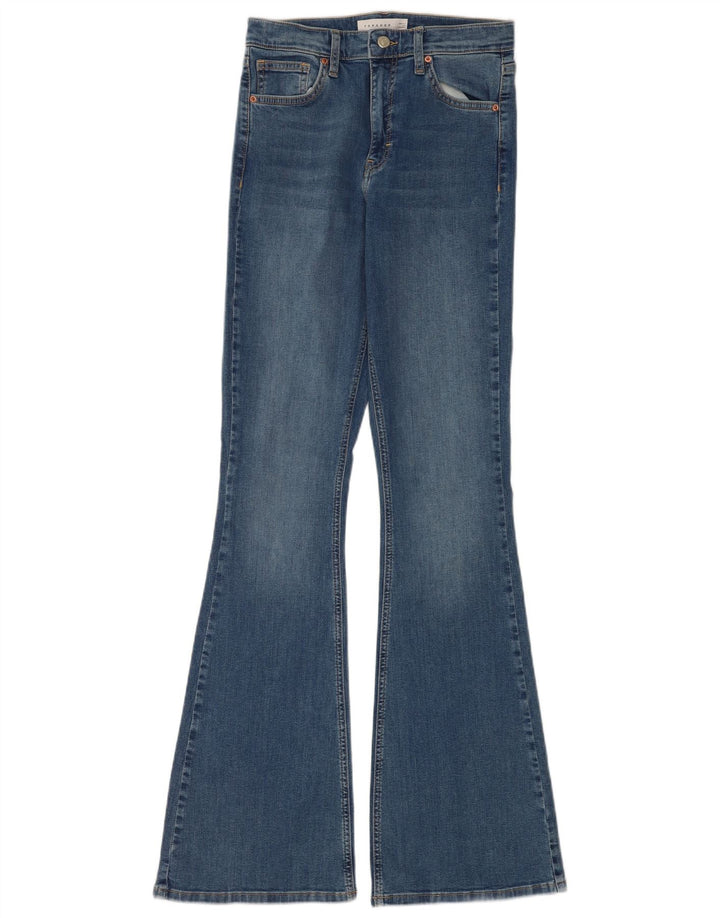 Vaqueros acampanados Jamie para mujer de Topshop W28 L34 Algodón azul