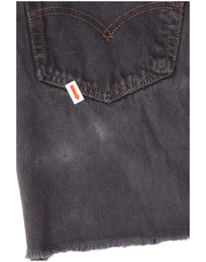 LEVI'S Falda Vaquera Mujer W28 Gris Medio