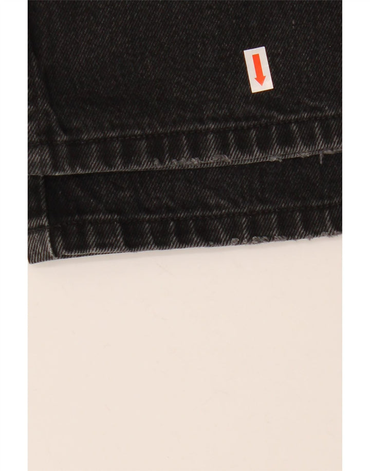 WRANGLER Vaqueros rectos de ajuste cómodo para hombre W31 L32 Algodón negro