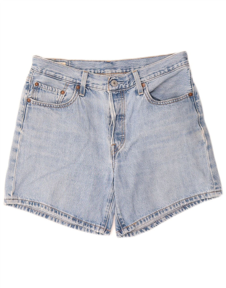 Shorts Levi's Mujer W28 Algodón Azul Medio