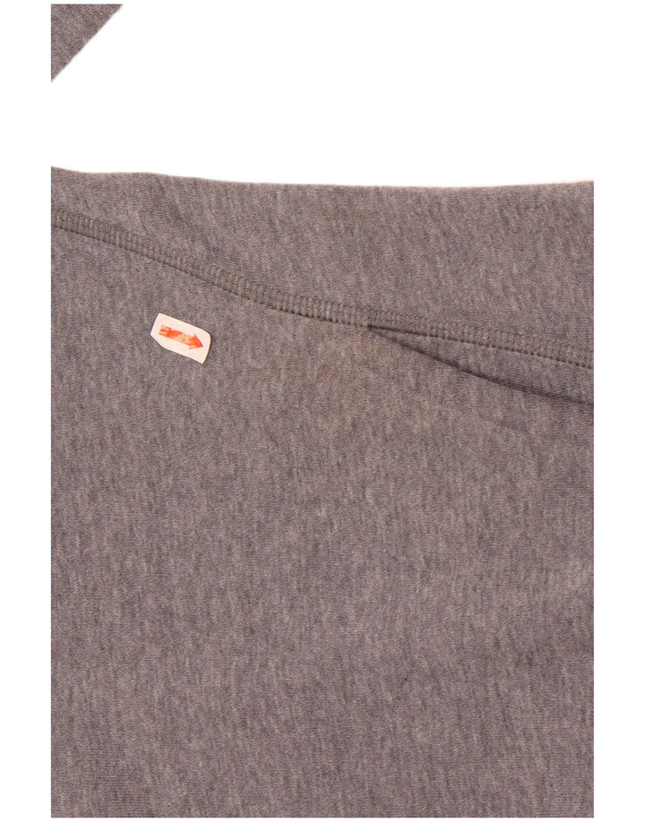Under Armour Jersey con capucha gráfica para hombre, talla grande, gris moteado