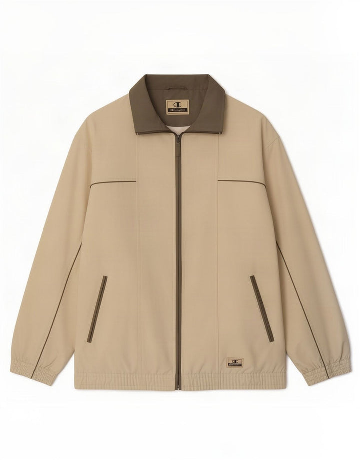 Champion Chaqueta De Chándal Para Hombre XL Poliéster Beige